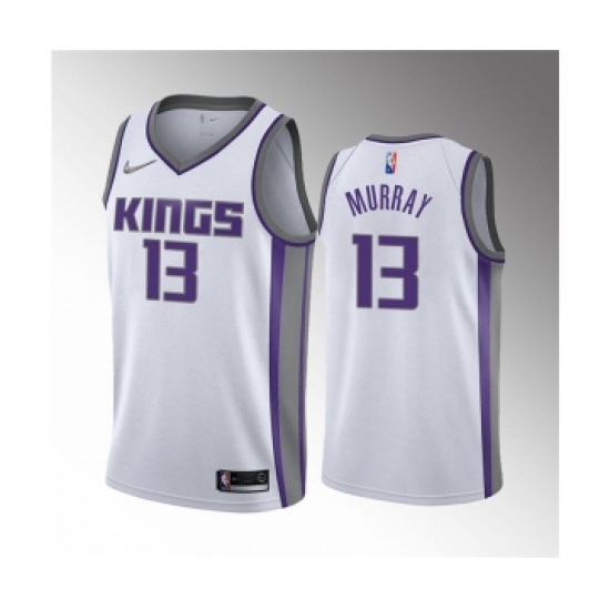Men's Sacramento Kings #13 Keegan Murray 2022 Draft White Basketball Stitched Jersey - Ujersey