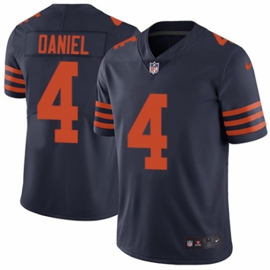 Youth Nike Chicago Bears #4 Chase Daniel Navy Blue Alternate Vapor Untouchable Limited Player NFL Jersey - Ujersey