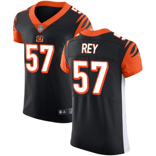 Men's Nike Cincinnati Bengals #57 Vincent Rey Black Team Color Vapor Untouchable Elite Player NFL Jersey - Ujersey