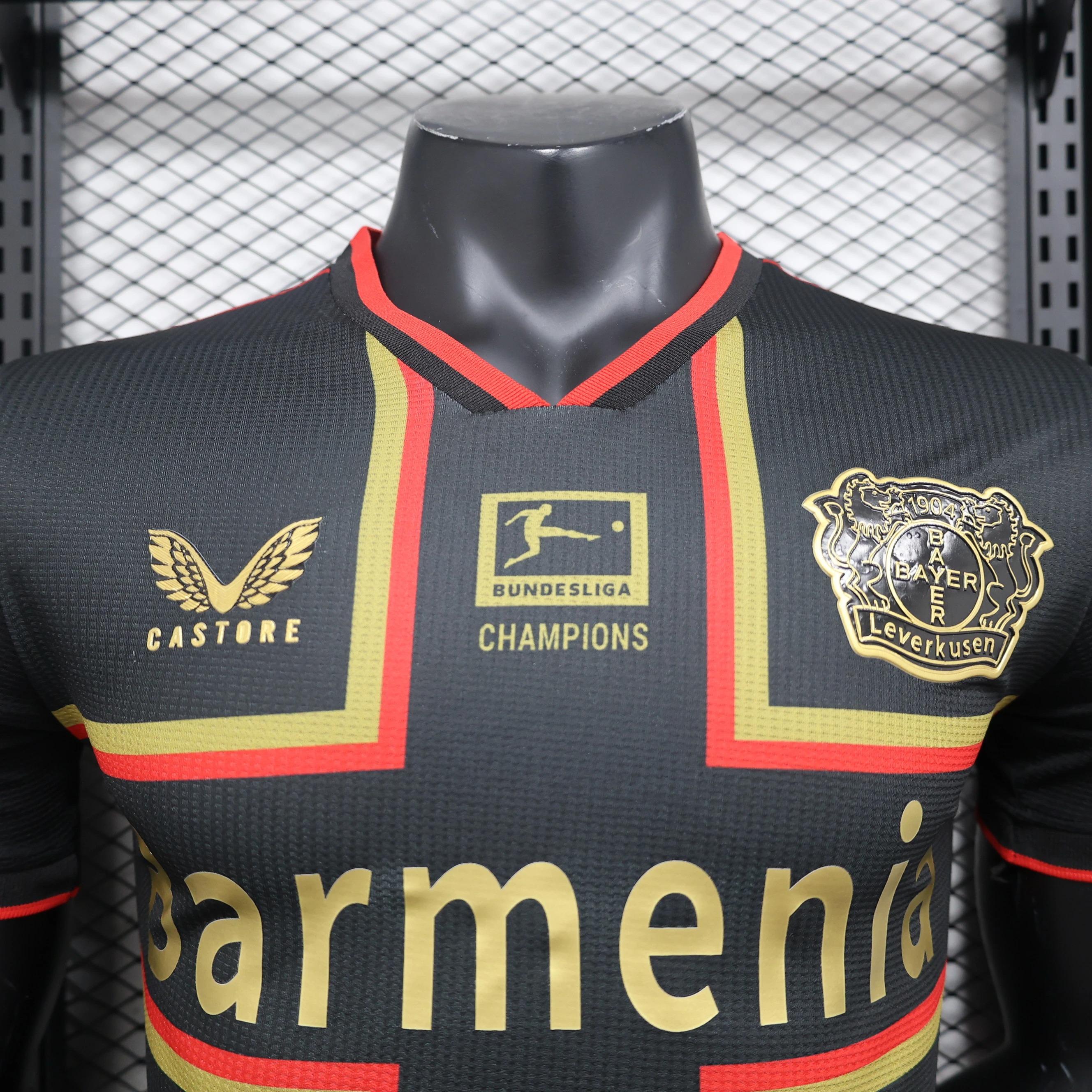 Bayer 04 Leverkusen Soccer Jersey Champions Special Edition Shirt 2024/25