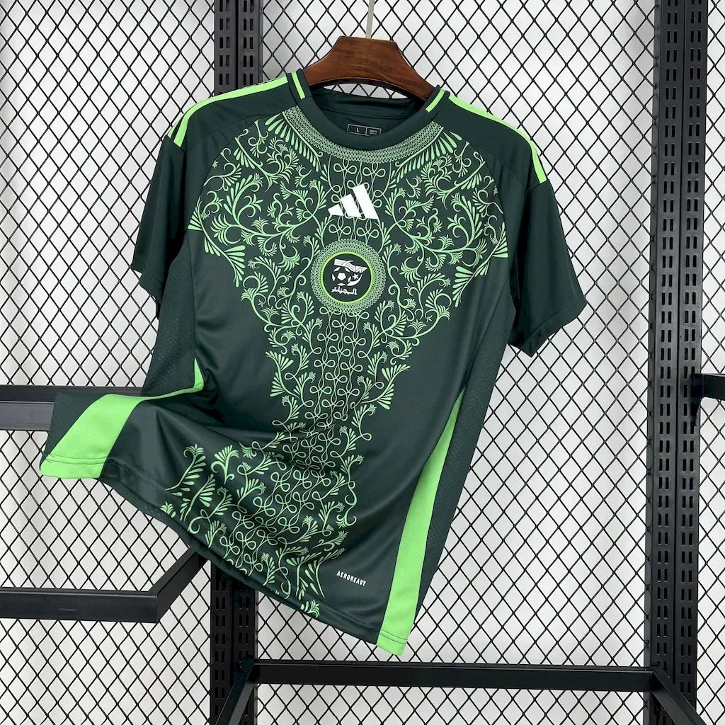 Algeria Soccer Jersey Away Custom Shirt 2024-25 - ujerseystore