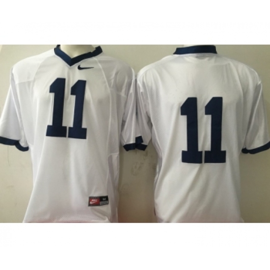 Penn State Nittany Lions 11 Khairi Fortt White College Football Jersey - Ujersey