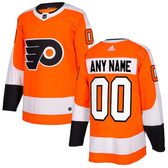 Men's Philadelphia Flyers adidas Orange Authentic Custom Jersey - Ujersey