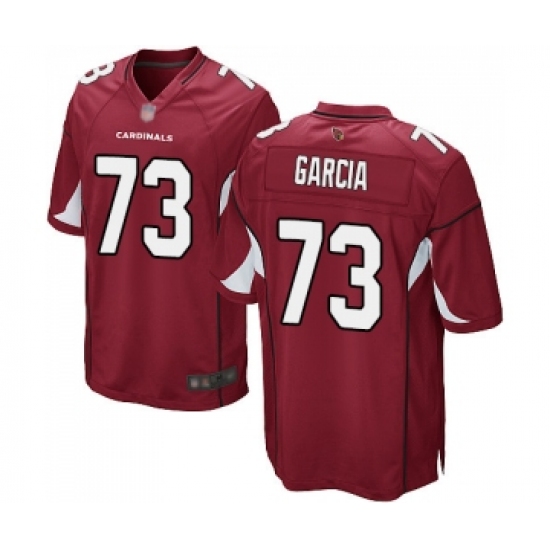Men's Arizona Cardinals #73 Max Garcia Game Red Team Color Football Jersey - Ujersey