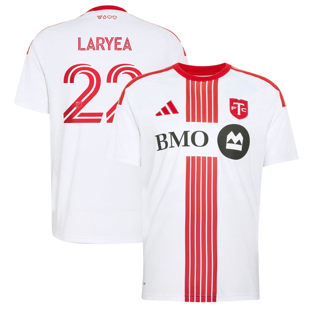 Men's Toronto FC Richie Laryea adidas White 2026 Winter Kit Replica Jersey - Ujersey