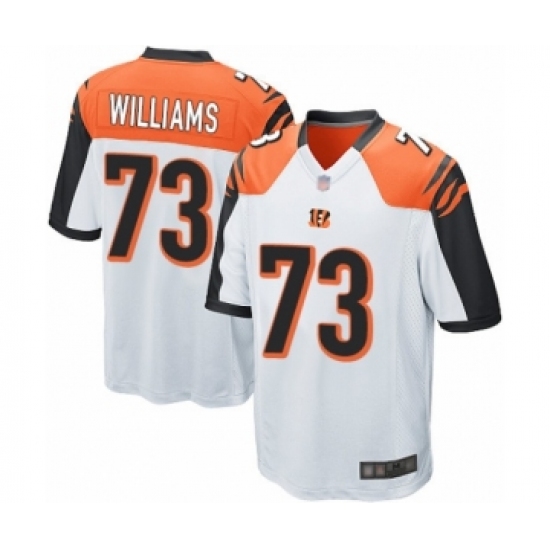 Men's Cincinnati Bengals #73 Jonah Williams Game White Football Jersey - Ujersey