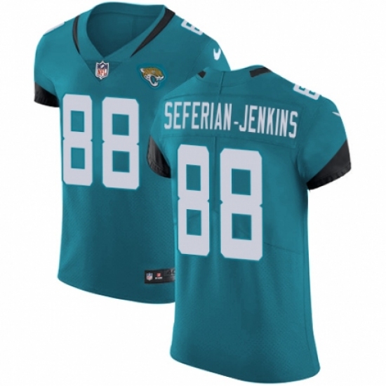 Men's Nike Jacksonville Jaguars #88 Austin Seferian-Jenkins Black Alternate Vapor Untouchable Elite Player NFL Jersey - Ujersey
