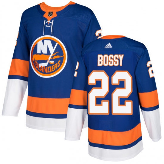 Youth Adidas New York Islanders #22 Mike Bossy Premier Royal Blue Home NHL Jersey - Ujersey