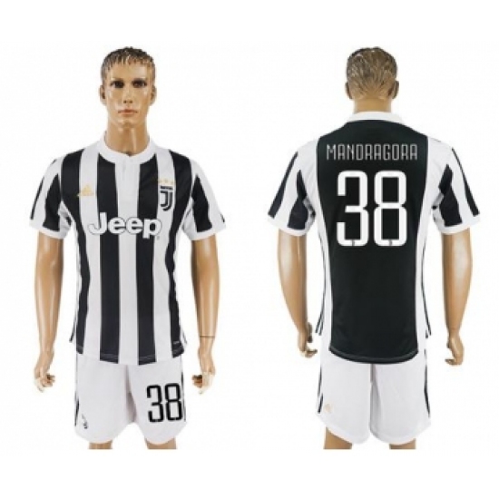 Juventus #38 Mandragora Home Soccer Club Jersey