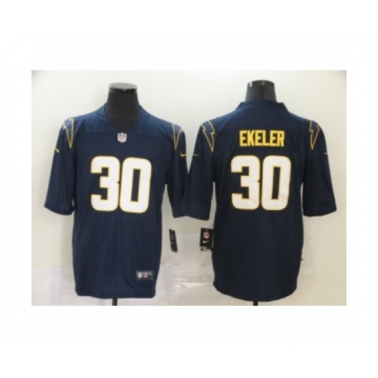 Los Angeles Chargers #30 Austin Ekeler Navy 2020 Vapor Limited Jersey - Ujersey