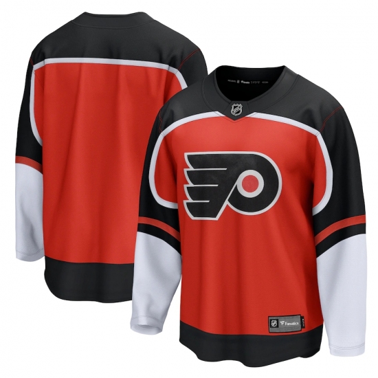 Men's Philadelphia Flyers Blank Fanatics Branded Orange 2020-21 Special Edition Breakaway Jersey - Ujersey