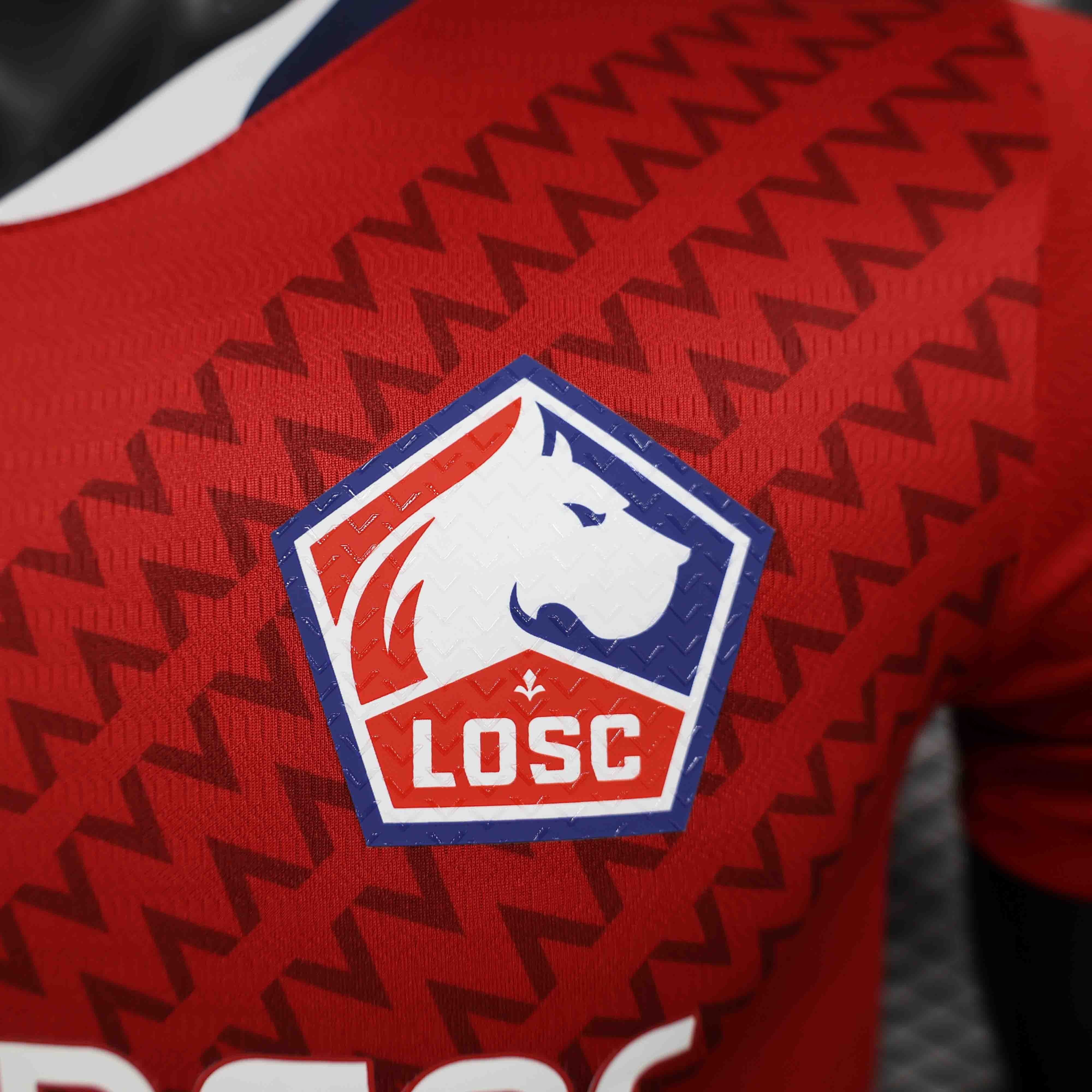 Lille OSC Soccer Jersey Home Shirt 2024/25 - Ujersey NHL