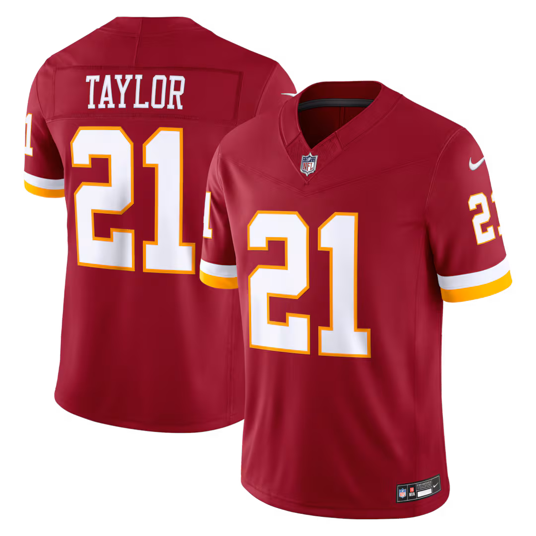 Men's Washington Commanders Sean Taylor Nike Burgundy Team Vapor F.U.S.E. Stitched Retired Limited Jersey
