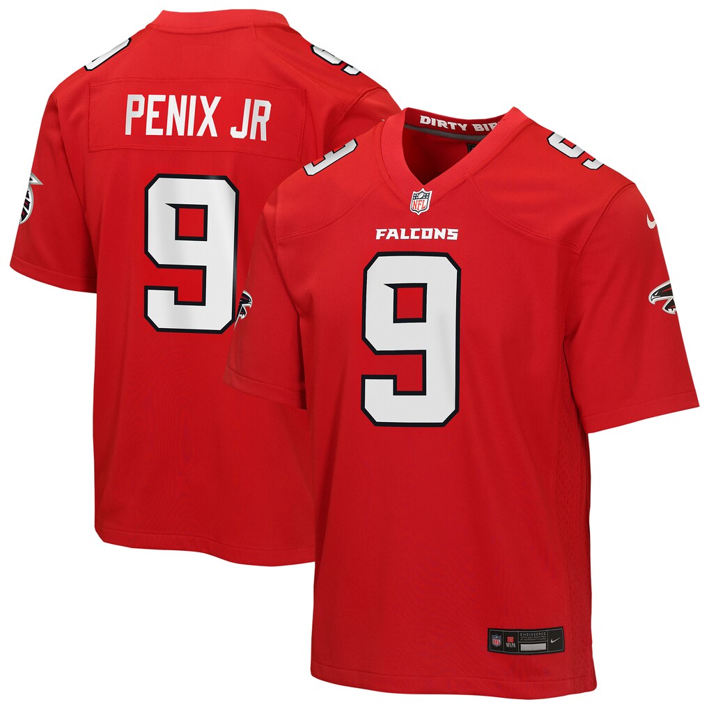 Youth Atlanta Falcons Michael Penix Jr. Nike Red Game Jersey - Ujersey NFL Shop