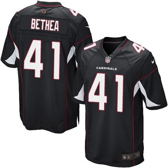 Men's Nike Arizona Cardinals #41 Antoine Bethea Game Black Alternate NFL Jersey - Ujersey