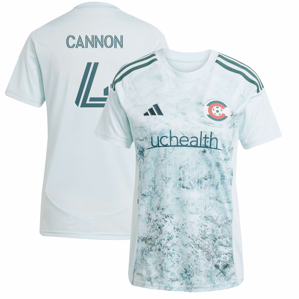 Women's Colorado Rapids Reggie Cannon adidas Green 2025 Headwaters Replica Player Jersey - Ujersey NHL