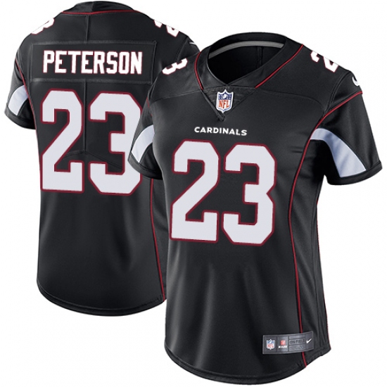 Women's Nike Arizona Cardinals #23 Adrian Peterson Black Alternate Vapor Untouchable Elite Player NFL Jersey - Ujersey