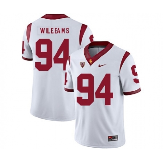 USC Trojans 94 Leonard Williams White College Football Jersey - Ujersey