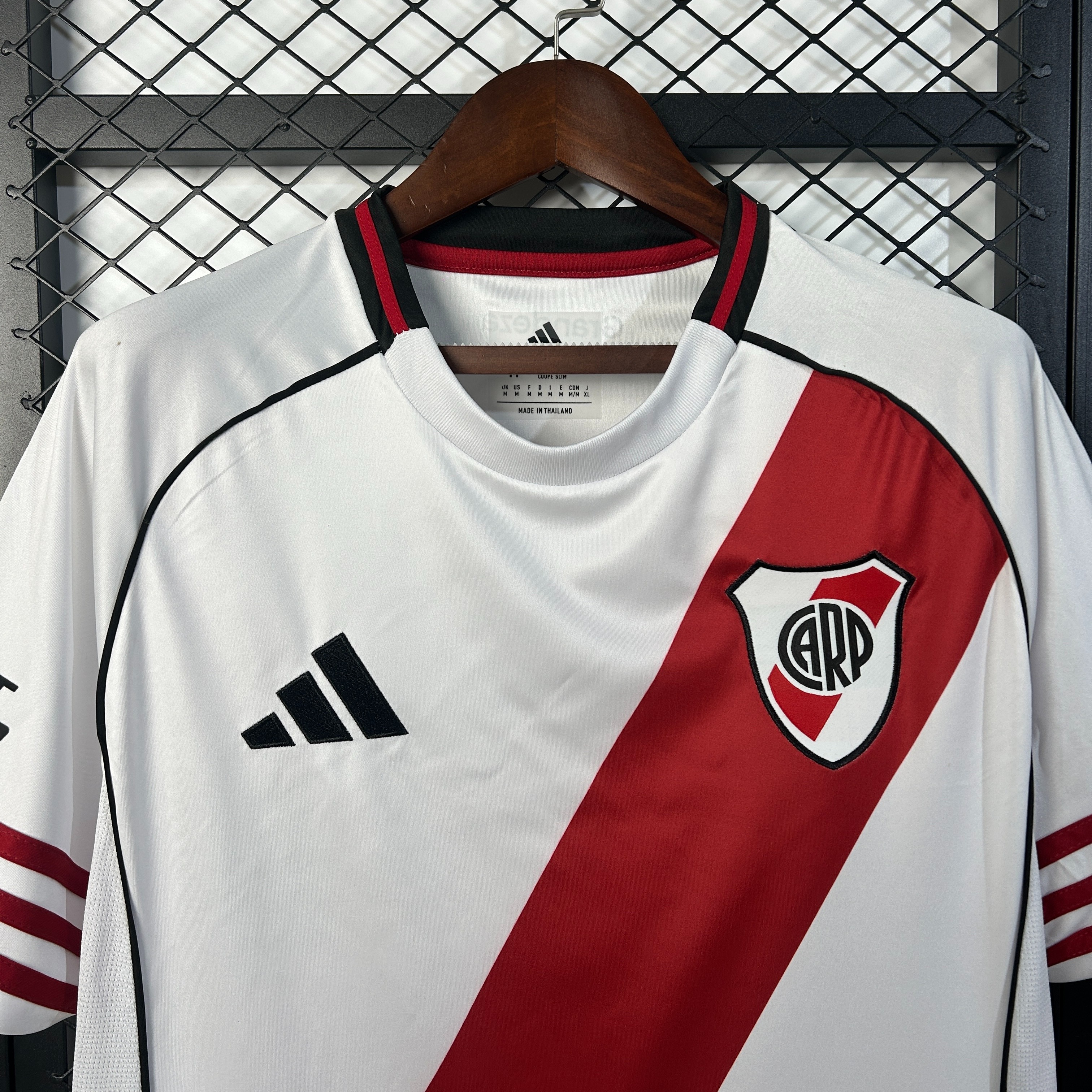 River Plate Soccer Jersey Home Custom Shirt 2025/26 - Ujersey Shop