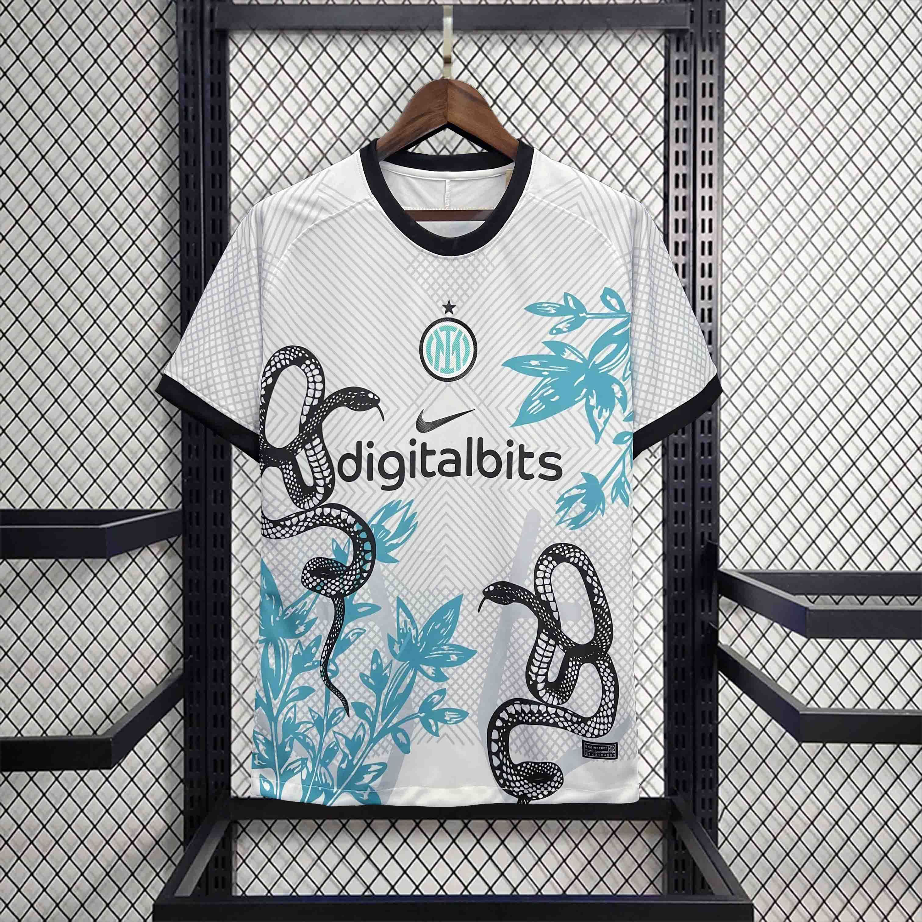 Inter Milan Soccer Jersey Snake Special Edition Custom Shirt 2024/25 - Ujersey