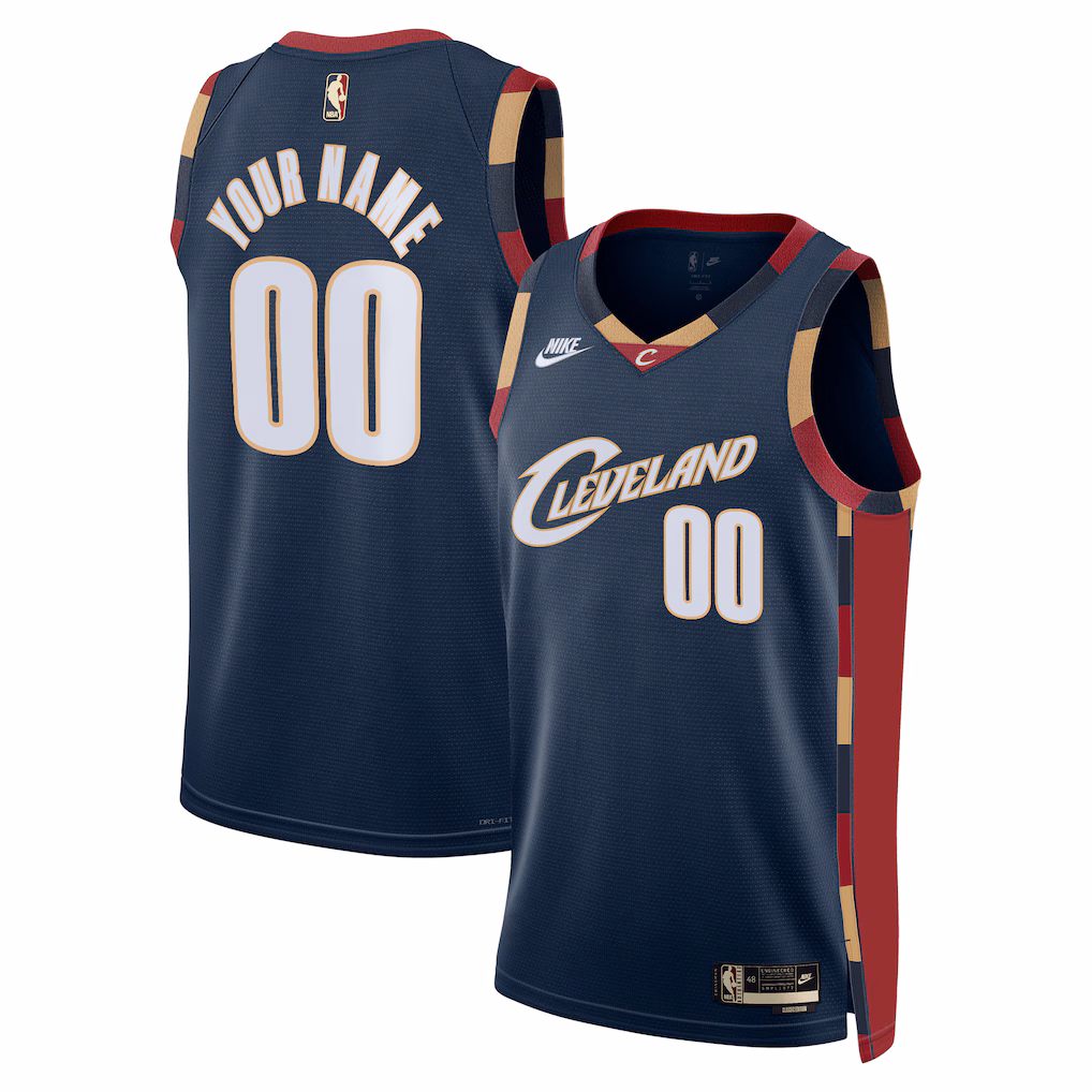 Unisex Cleveland Cavaliers Nike Navy Swingman Custom Jersey - Classic Edition