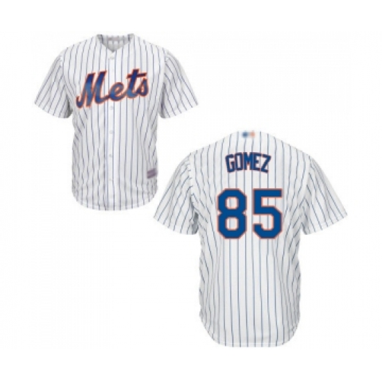Youth New York Mets #85 Carlos Gomez Authentic White Home Cool Base Baseball Jersey - Ujersey