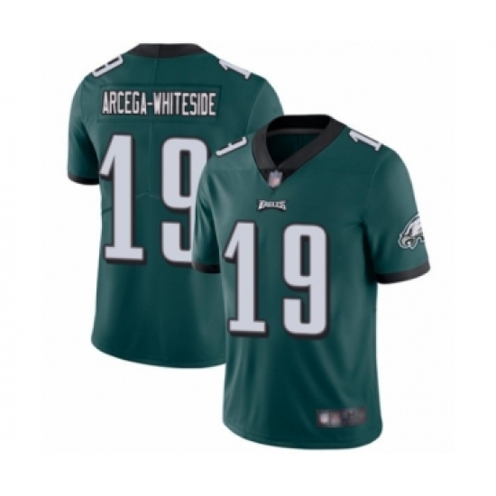 Men's Philadelphia Eagles #19 JJ Arcega-Whiteside Midnight Green Team Color Vapor Untouchable Limited Player Football Jersey - Ujersey
