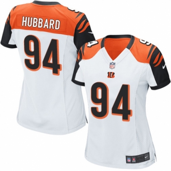 Women's Nike Cincinnati Bengals #94 Sam Hubbard Game White NFL Jersey - Ujersey
