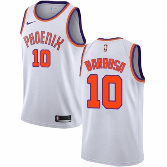 Youth Nike Phoenix Suns #10 Leandro Barbosa Authentic NBA Jersey - Association Edition - Ujersey
