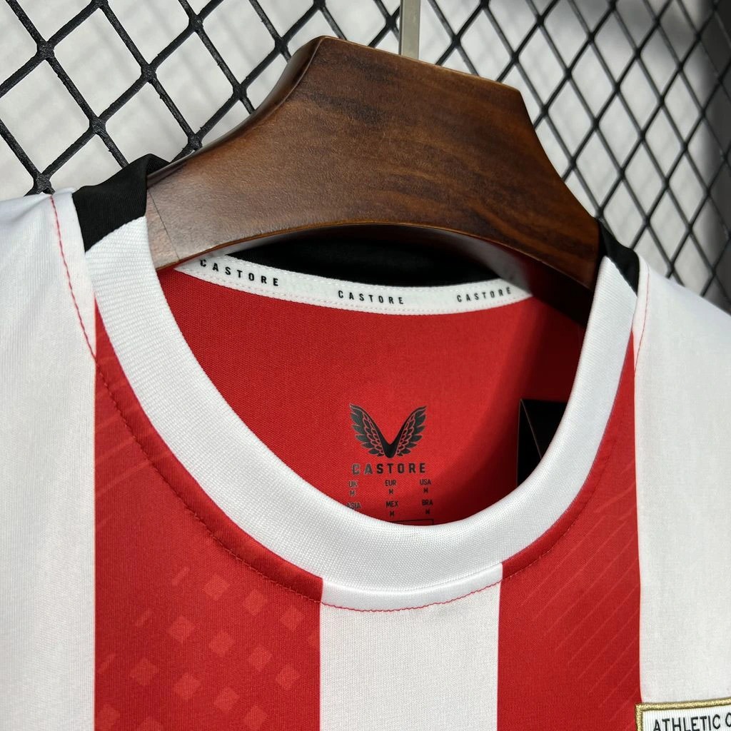 Athletic Club de Bilbao Soccer Jersey Home Custom Shirt 2024/25 - ujerseystore