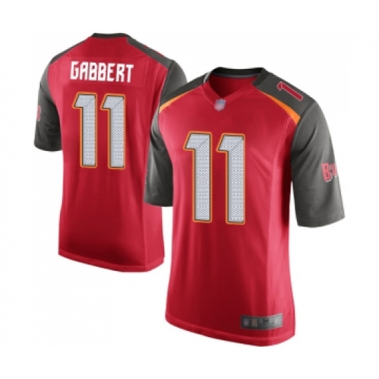 Men's Tampa Bay Buccaneers #11 Blaine Gabbert Game Red Team Color Football Jersey - Ujersey