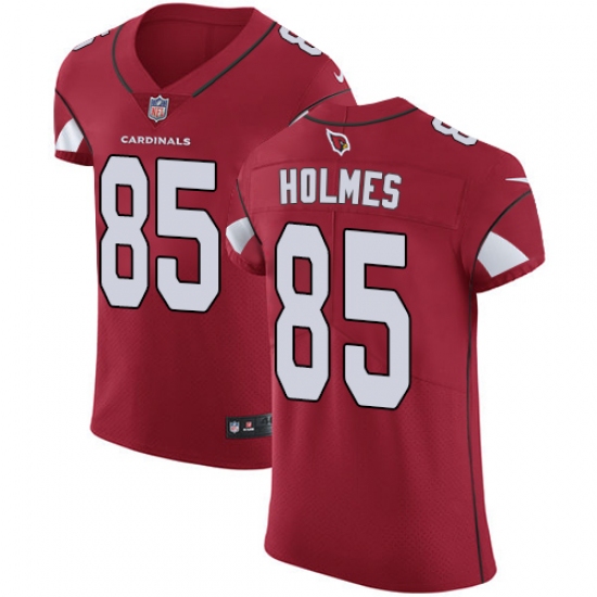 Men's Nike Arizona Cardinals #85 Gabe Holmes Red Team Color Vapor Untouchable Elite Player NFL Jersey - Ujersey