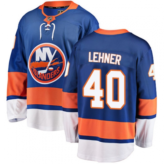 Men's New York Islanders #40 Robin Lehner Fanatics Branded Royal Blue Home Breakaway NHL Jersey - Ujersey