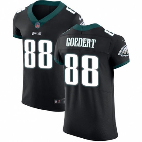Men's Nike Philadelphia Eagles #88 Dallas Goedert Black Vapor Untouchable Elite Player NFL Jersey - Ujersey