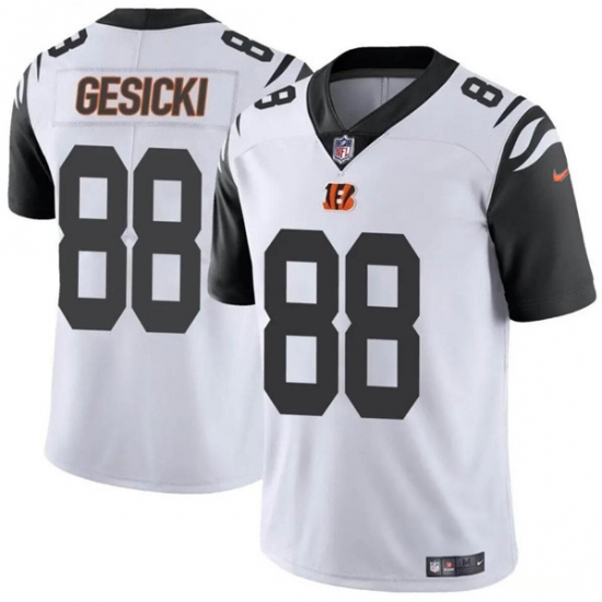 Men's Cincinnati Bengals #88 Mike Gesicki White Vapor Untouchable Limited Stitched Jerseys - Ujersey