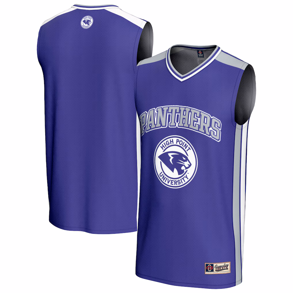 Men's GameDay Greats Purple High Point Panthers Basketball Jersey - Ujersey Shop