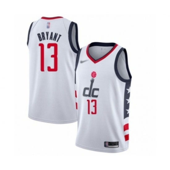 Youth Washington Wizards #13 Thomas Bryant Swingman White Basketball Jersey - 2019 20 City Edition - Ujersey