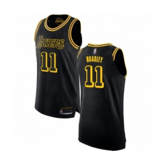 Women's Los Angeles Lakers #11 Avery Bradley Swingman Black Basketball Jersey - City Edition - Ujersey