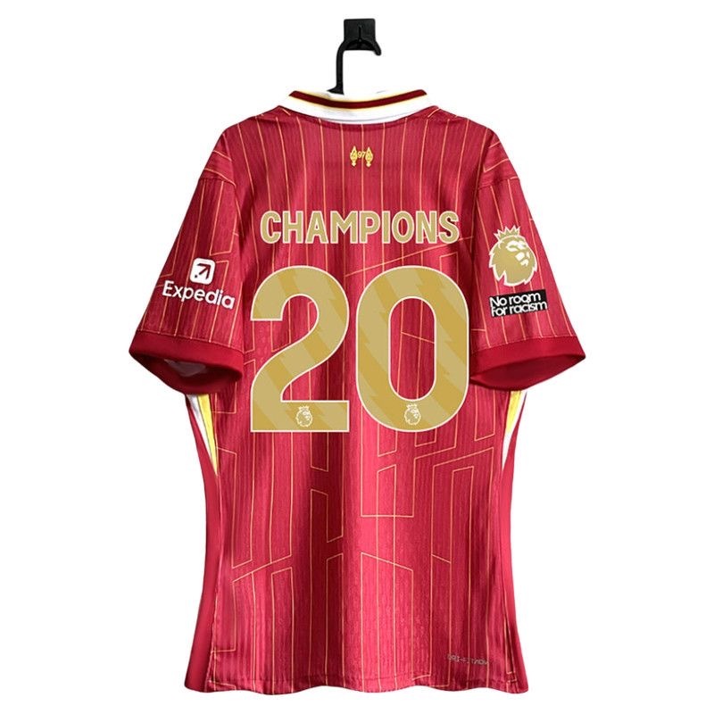 Liverpool Football Jersey 20 Champions Custom Shirt 2024/25 - ujerseystore