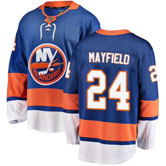 Youth New York Islanders #24 Scott Mayfield Fanatics Branded Royal Blue Home Breakaway NHL Jersey - Ujersey