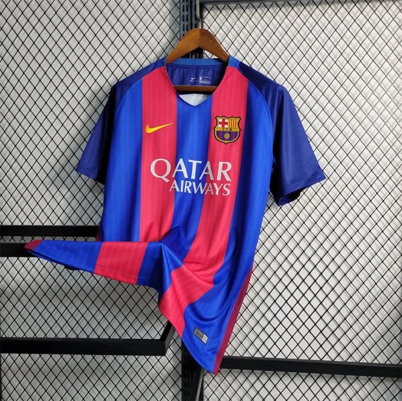 Barcelona Retro Jersey Home Soccer Shirt 2016-17 - U-jersey