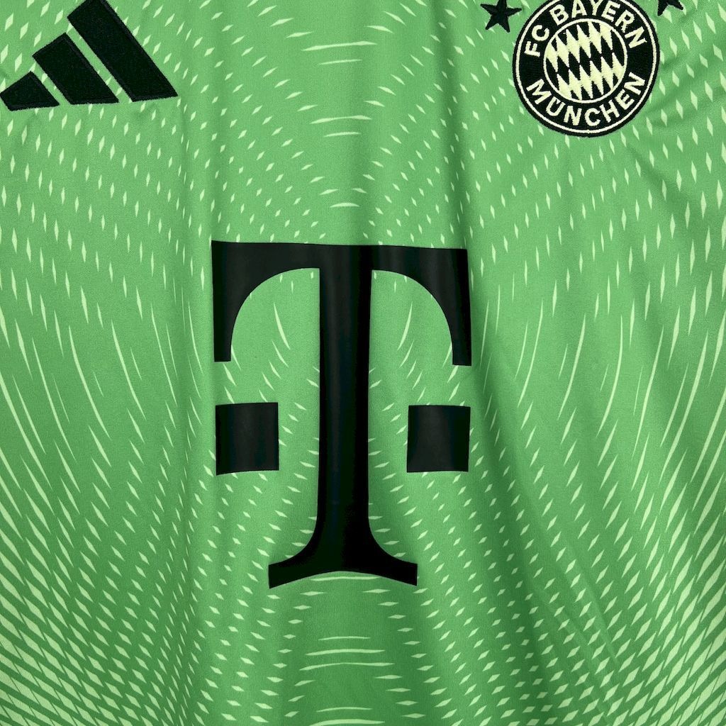 Bayern Munich Soccer Jersey Green Goalkeeper Shirt 2025/26 - Ujersey NHL