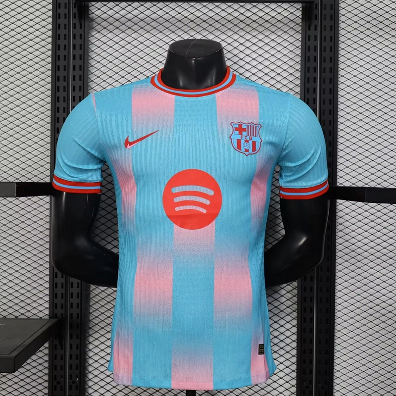 Soccer Jersey Barcelona Blue Special Edition Shirt 2025/26