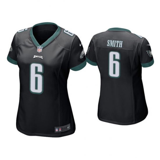 Women's Philadelphia Eagles #6 DeVonta Smith Black Vapor Untouchable Limited Stitched Football Jersey(Run Small) - Ujersey
