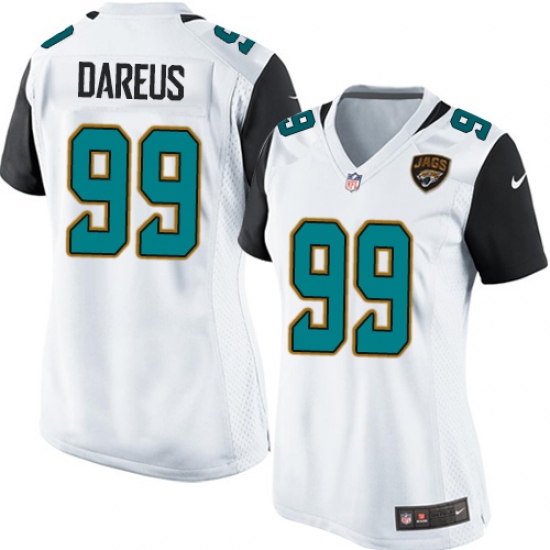 Women's Nike Jacksonville Jaguars #99 Marcell Dareus Game White NFL Jersey - Ujersey