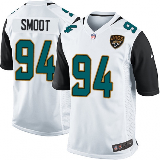 Men's Nike Jacksonville Jaguars #94 Dawuane Smoot Game White NFL Jersey - Ujersey