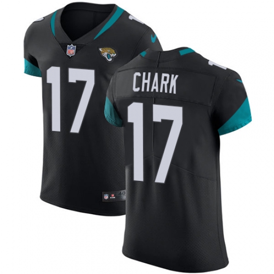 Men's Nike Jacksonville Jaguars #17 DJ Chark Teal Green Team Color Vapor Untouchable Elite Player NFL Jersey - Ujersey