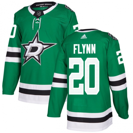 Men's Adidas Dallas Stars #20 Brian Flynn Premier Green Home NHL Jersey - Ujersey