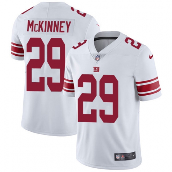 Youth New York Giants #29 Xavier McKinney White Stitched Vapor Untouchable Limited Jersey - Ujersey