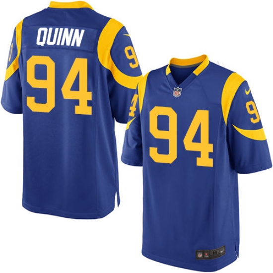 Men's Nike Los Angeles Rams #94 Robert Quinn Game Royal Blue Alternate NFL Jersey - Ujersey